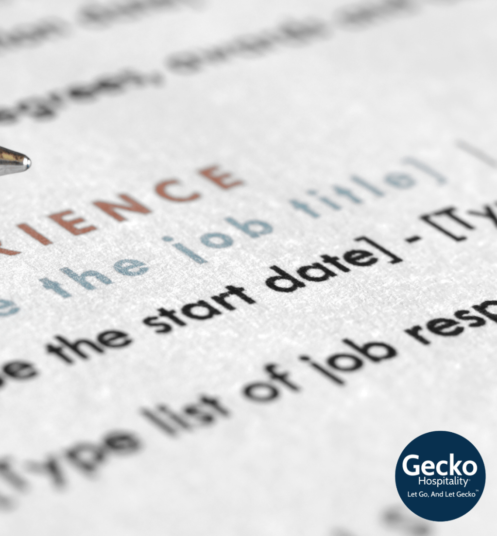 The Perfect Recipe: Resume Advice for Aspiring Restaurant&nbsp;Professionals